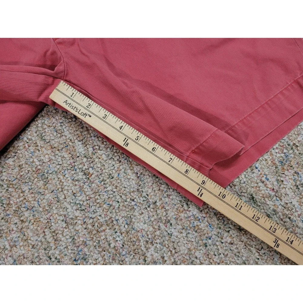 Polo Ralph Lauren Shorts Men 40 Coral‎ Pink Sun Washed Chino Classic Fit Casual